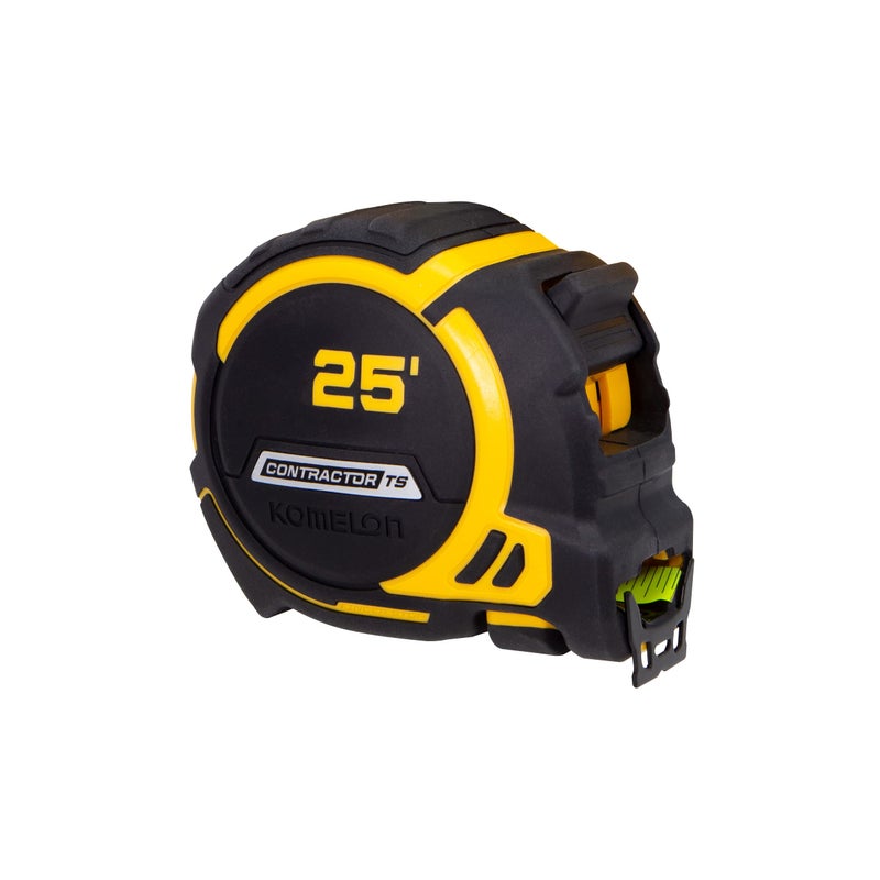 Komelon 25-Ft Contractor TS Wide blade Tape Measure with Backside Printing, Manual Lock, Long Standout (93425) - Image 5